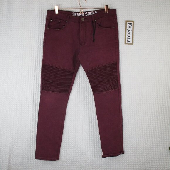 SEVEN SOULS Skinny Fit Pants Size 36x30 - Picture 1 of 7